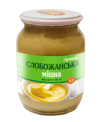 A new packaging option for our Slobozhanska Mustard!