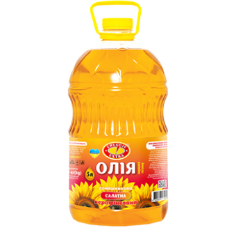 Олія соняшникова нерафінована "Салатна"