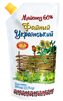Mayonnaise 60% "Fayny Ukrainian"